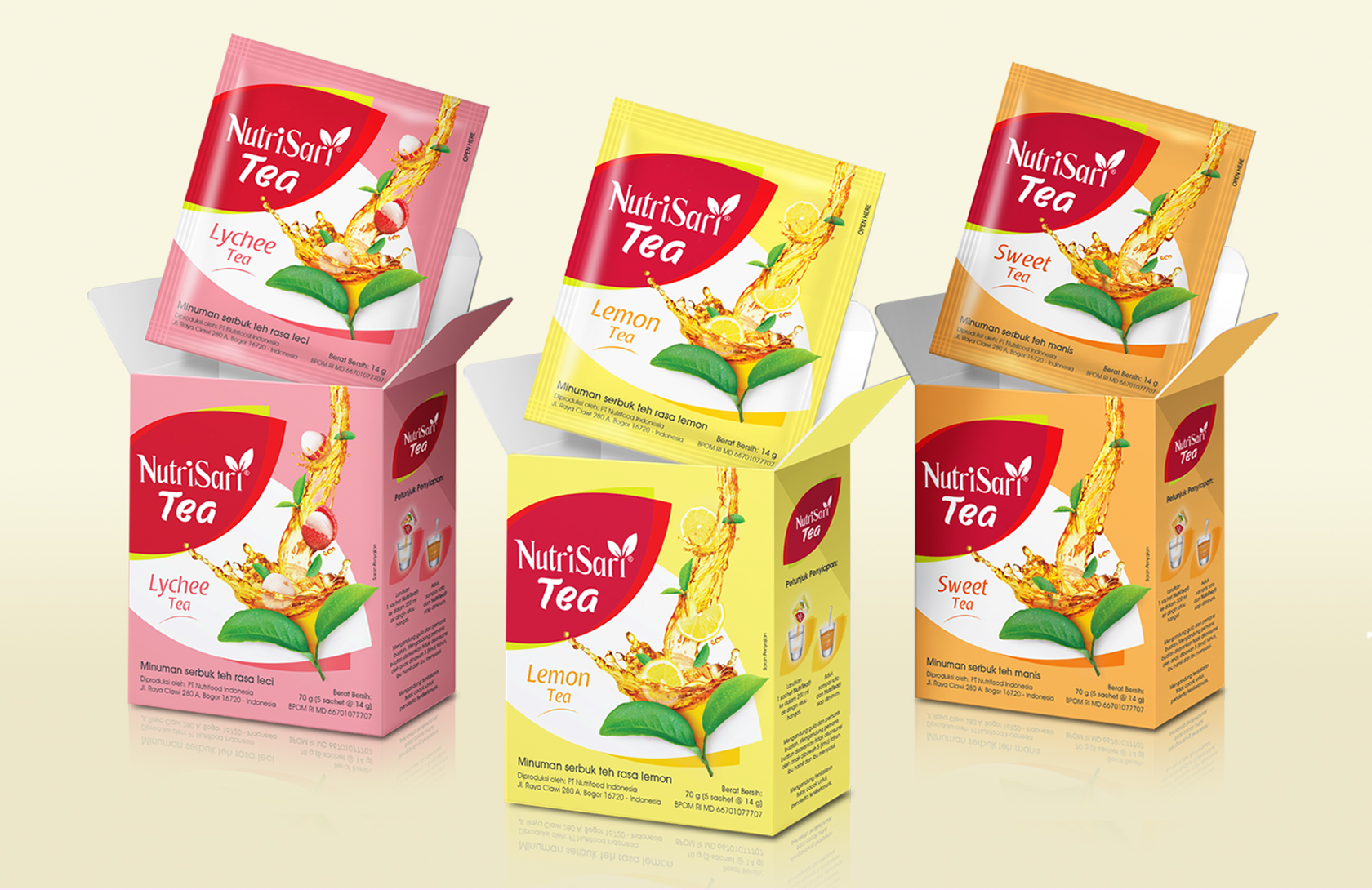 Nutrisari Pack & Sachet